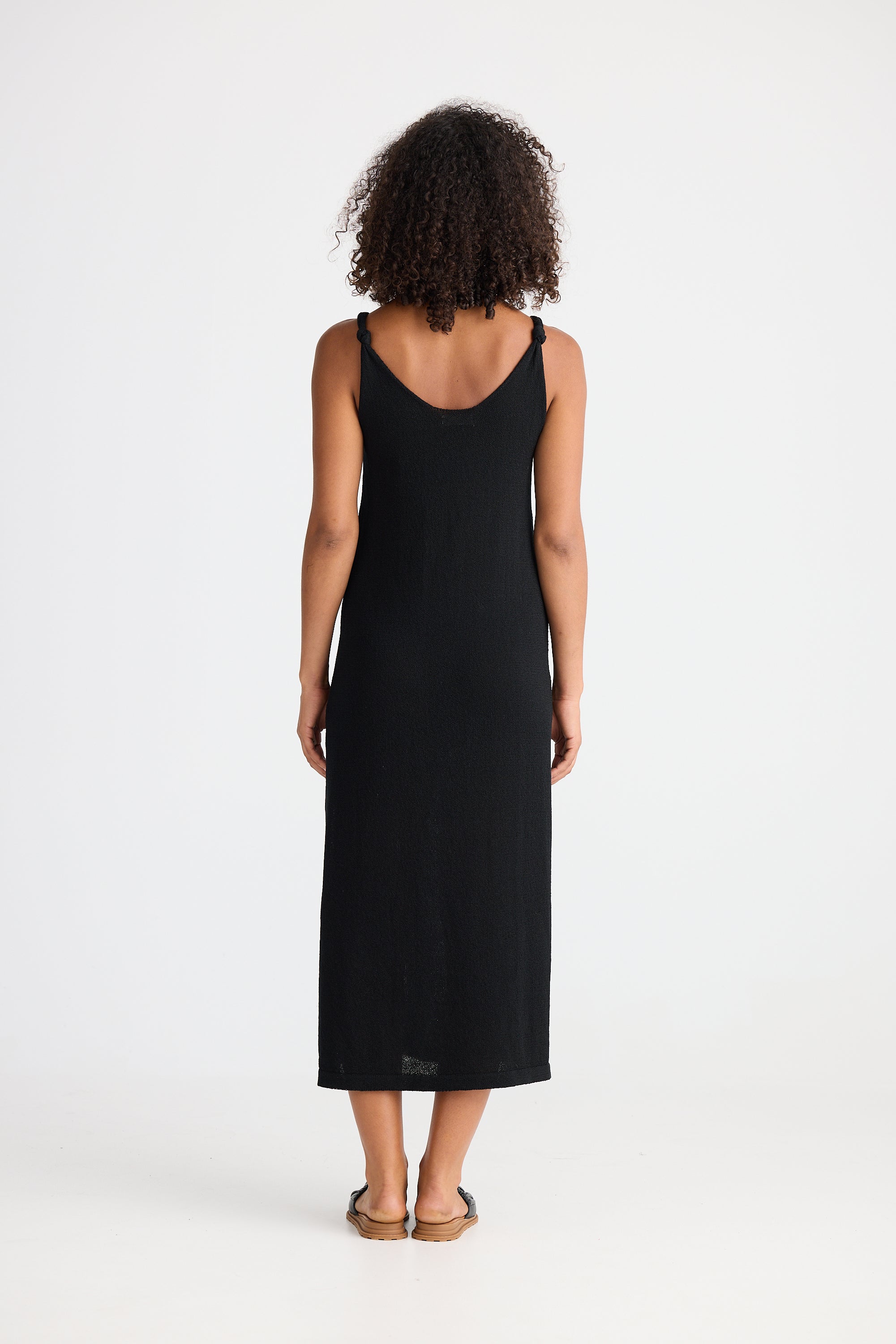 Dolcetto Knit Dress - Black-Dresses-The Shanty Corporation-The Bay Room