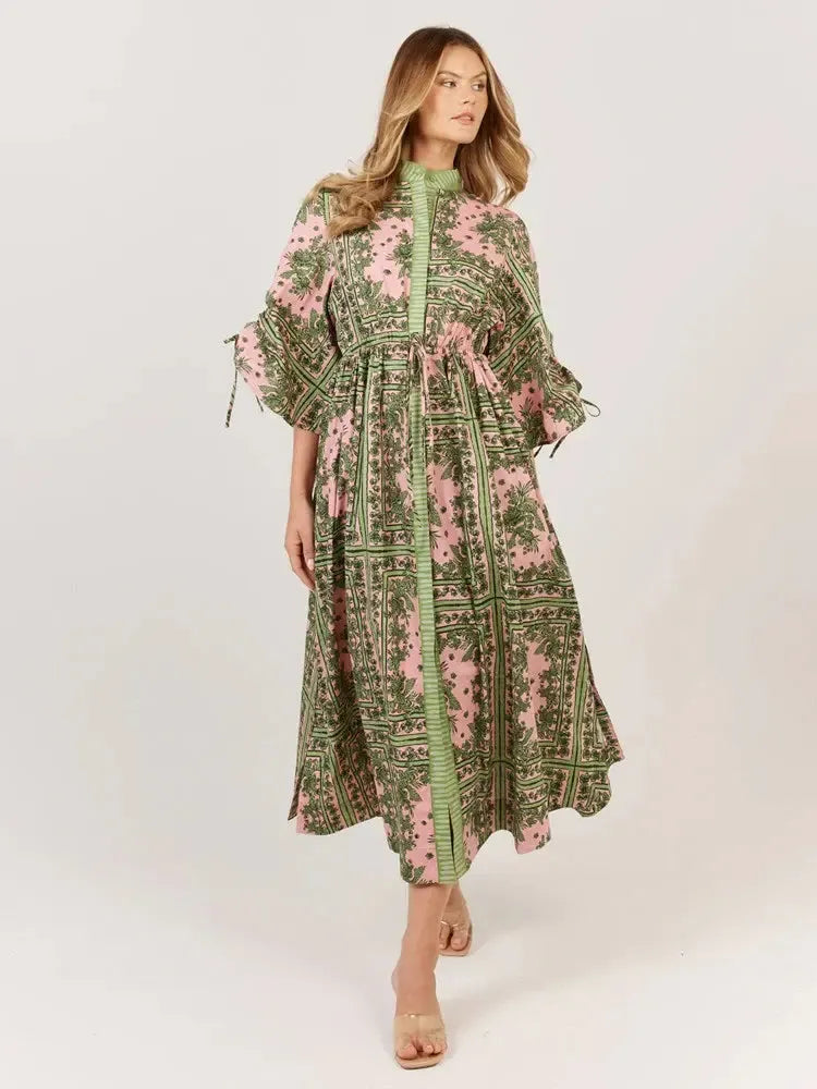 Dominica Dress - Paisley-Dresses-Fate + Becker-The Bay Room