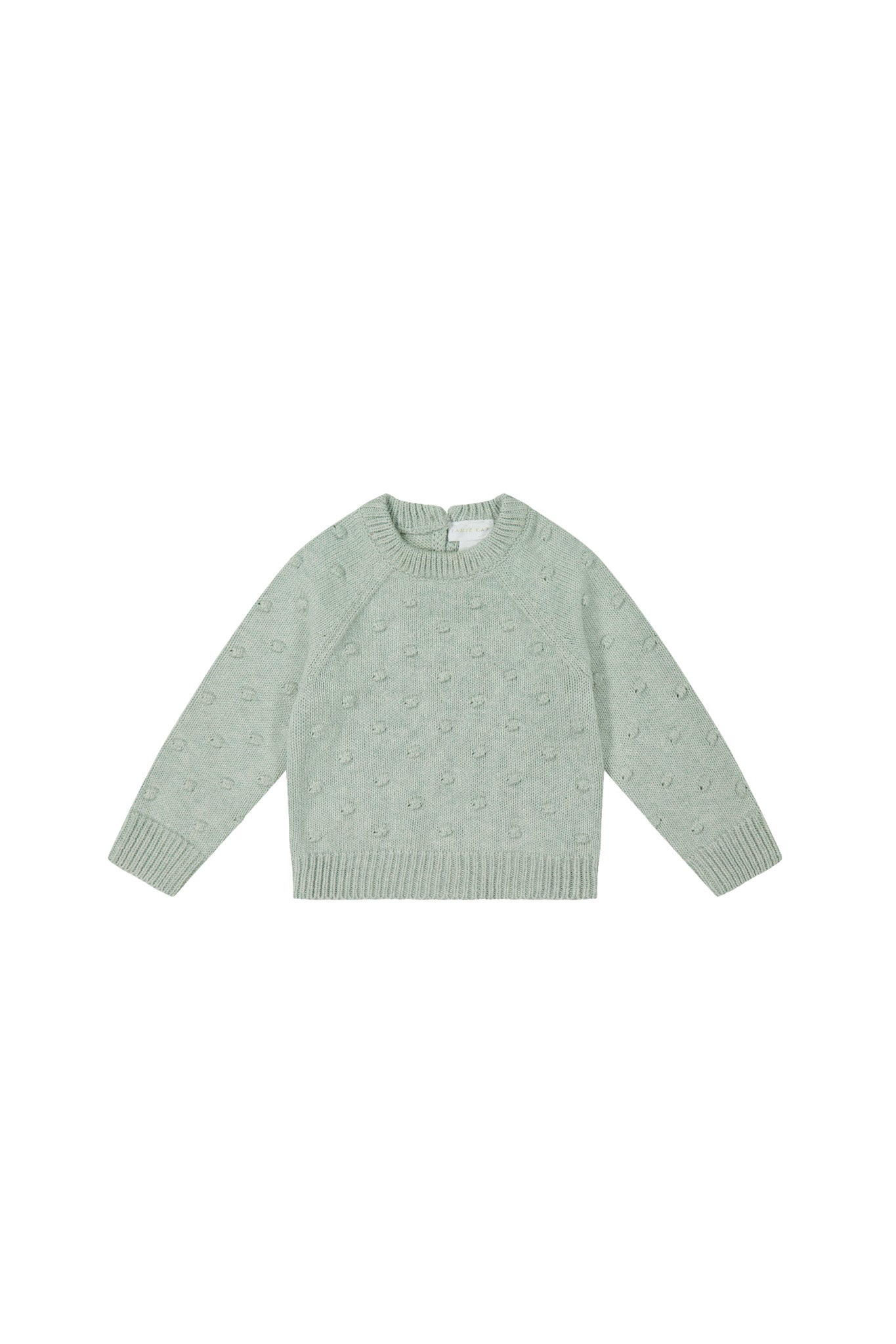 Dotty Knit Jumper - Ocean Spray Marle-Clothing & Accessories-Jamie Kay-The Bay Room