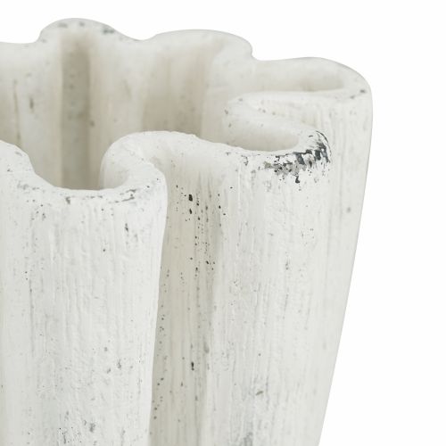 Dove Cement Faux Coral Shaped Planter 22.5x18x18cm-Pots, Planters & Vases-DWBH-The Bay Room