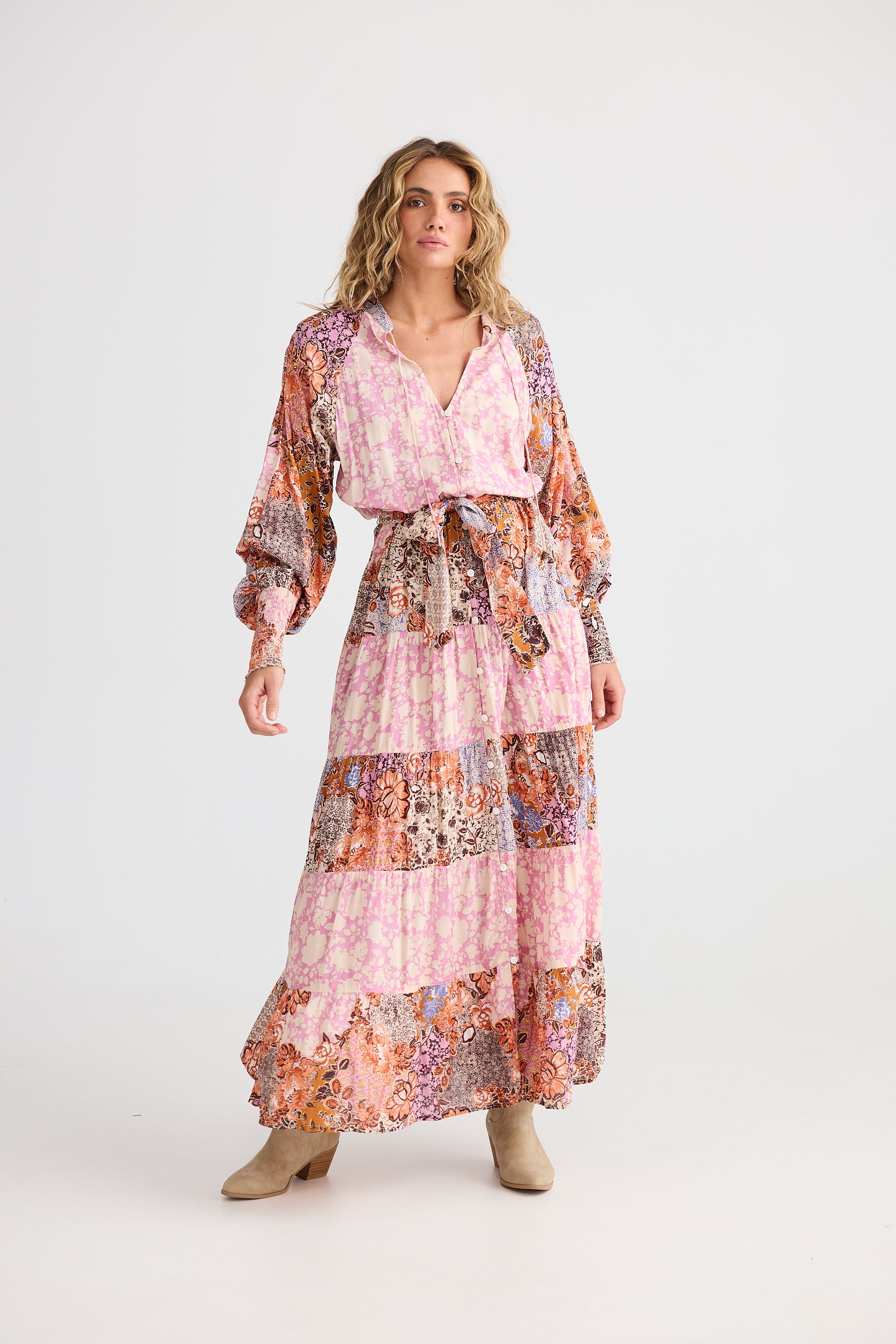 Dream Weaver Maxi Dress - Dream Weaver/Meadow Muse-Dresses-Talisman-The Bay Room