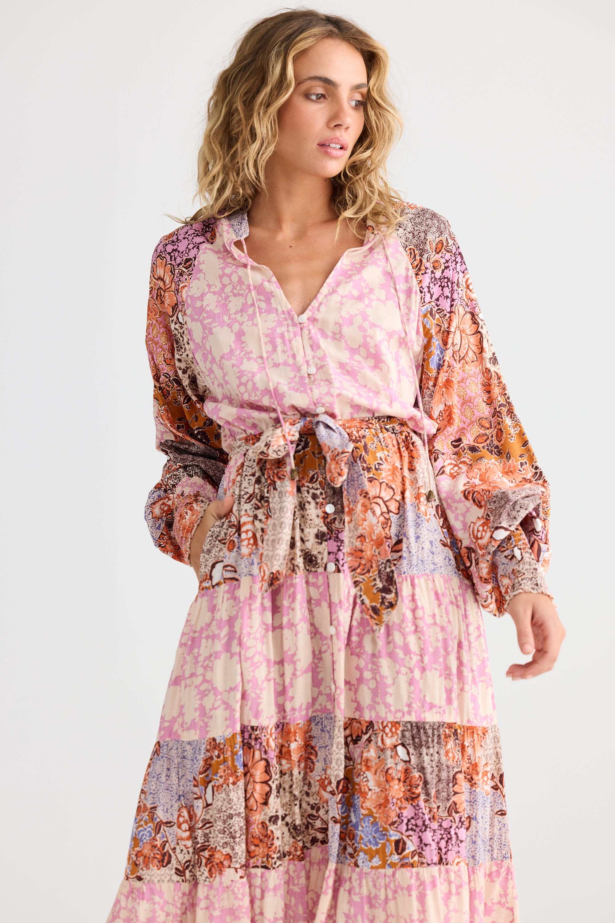 Dream Weaver Maxi Dress - Dream Weaver/Meadow Muse-Dresses-Talisman-The Bay Room