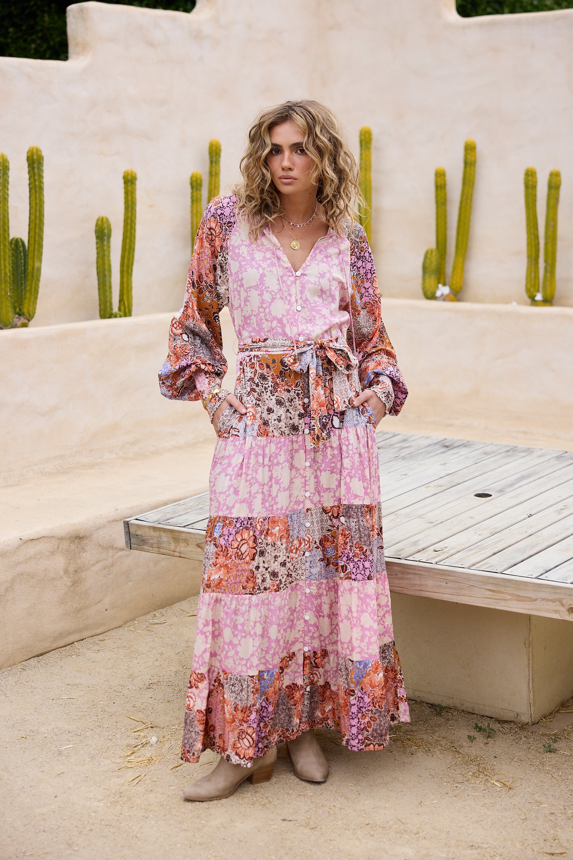 Dream Weaver Maxi Dress - Dream Weaver/Meadow Muse-Dresses-Talisman-The Bay Room
