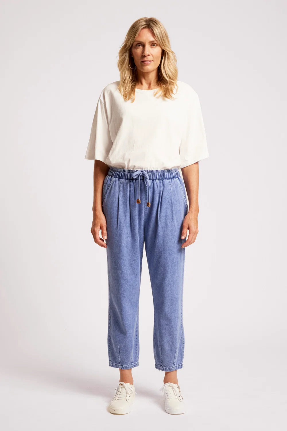 Dusk Jogger Denim Pant - Denim-Pants-Eb & Ive-The Bay Room