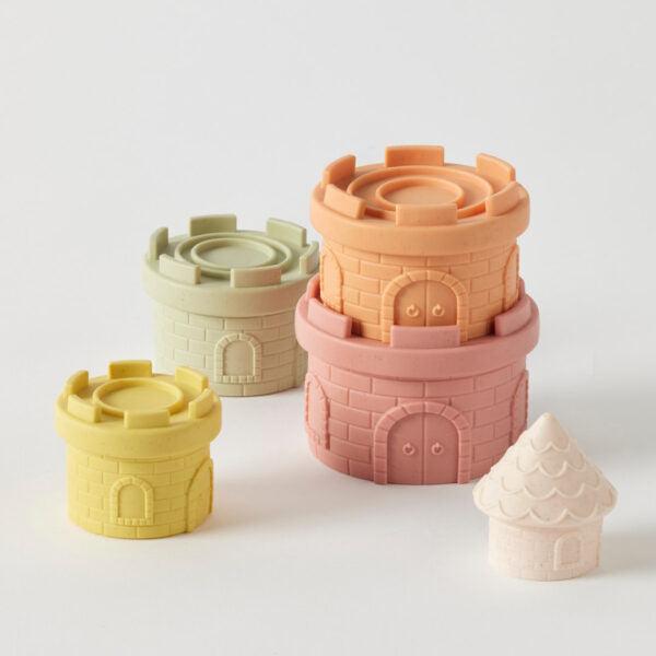 Eco-Friendly Castle Stacker-Toys-Pilbeam Living-The Bay Room
