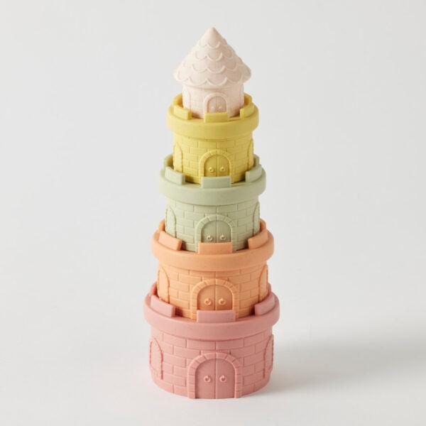 Eco-Friendly Castle Stacker-Toys-Pilbeam Living-The Bay Room