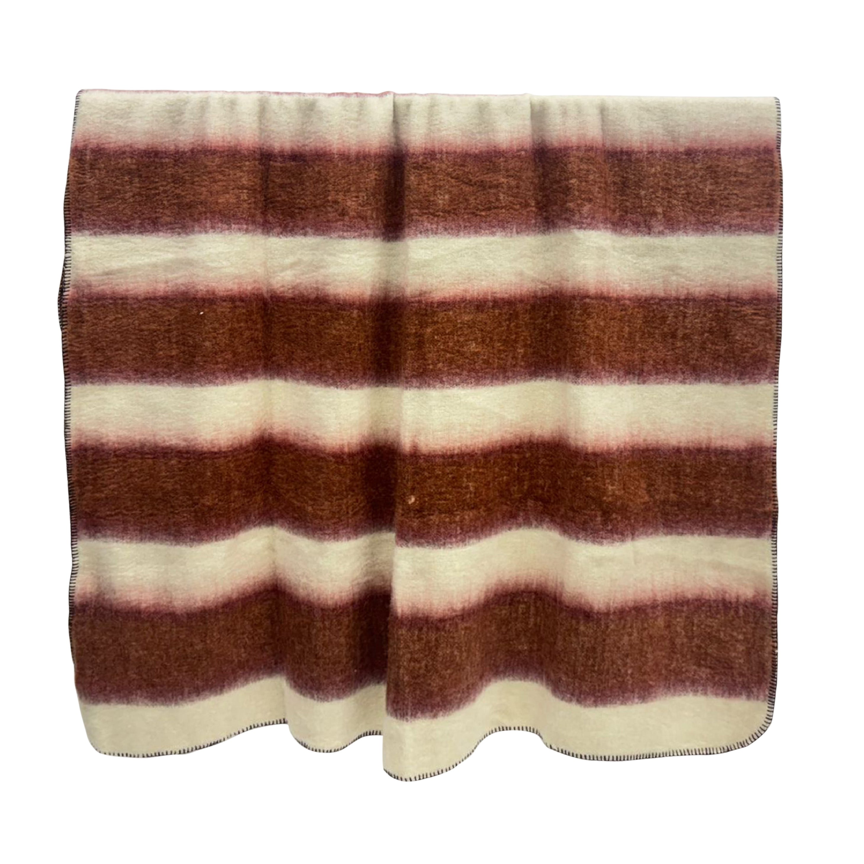 Edith Wool Blend Throw 125x150cm Cocoa-Soft Furnishings-Coast To Coast Home-The Bay Room