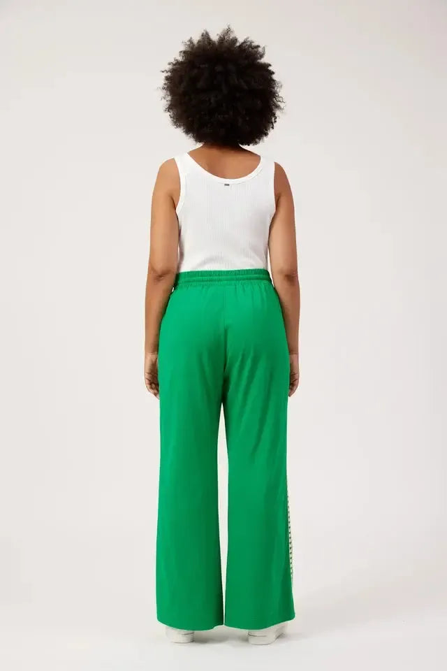 Elba Heart Pant - Green-Pants-Haven-The Bay Room