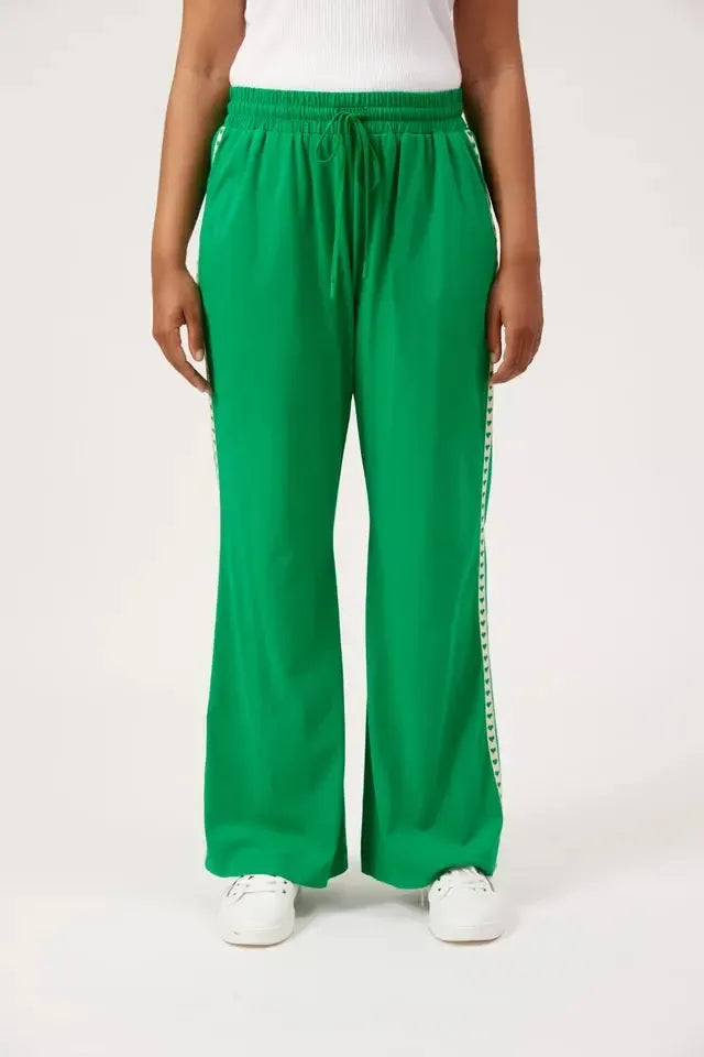 Elba Heart Pant - Green-Pants-Haven-The Bay Room