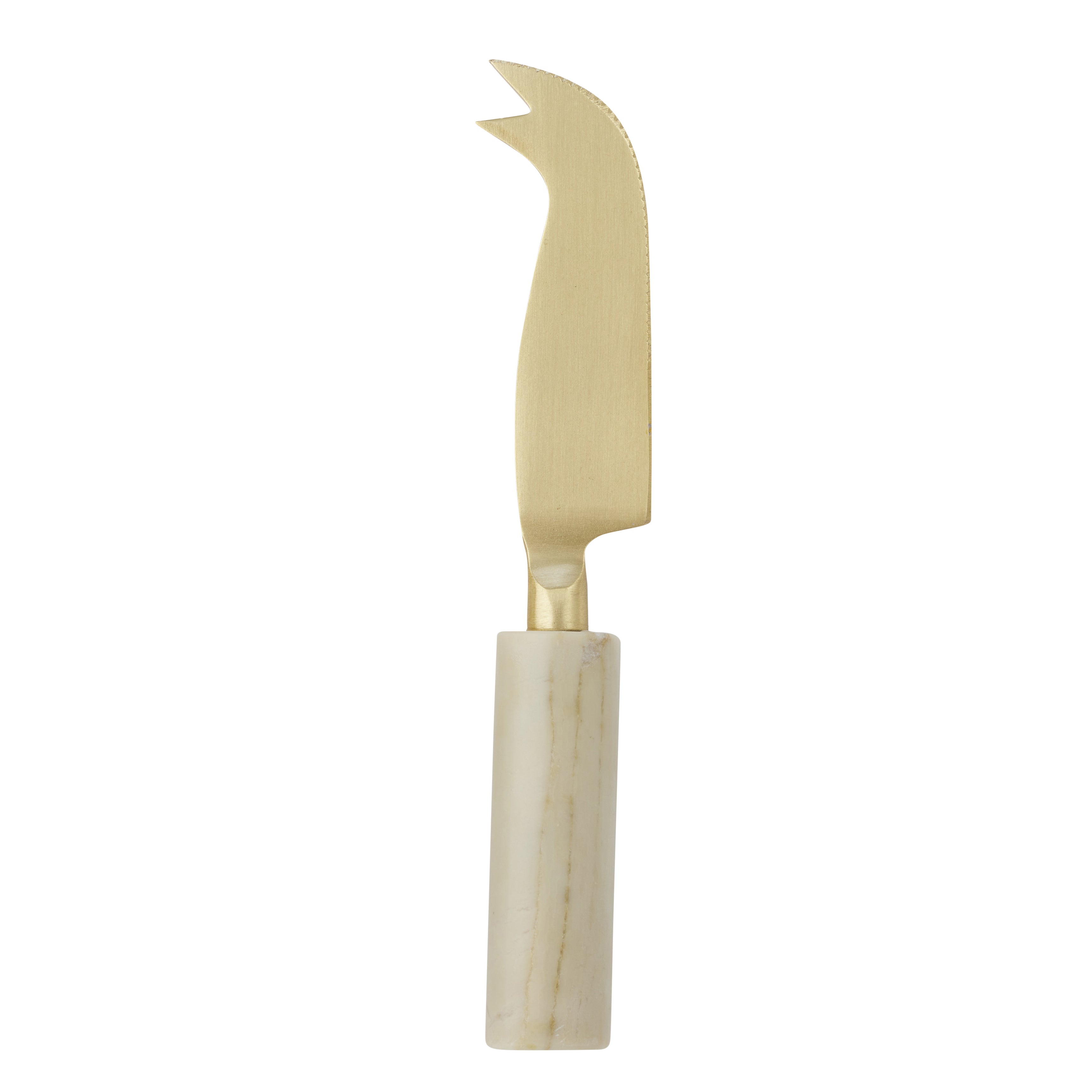 Eli Marble Cheese Knife 15cm Green/Gold-Dining & Entertaining-Coast To Coast Home-The Bay Room
