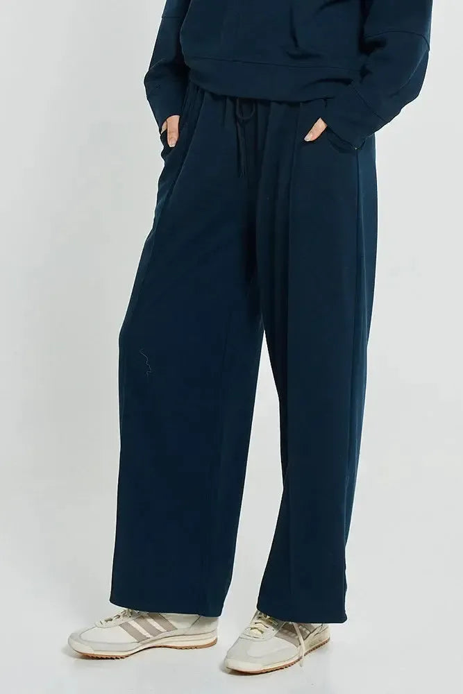 Elona Jogger - Navy-Pants-Betty Basics-The Bay Room