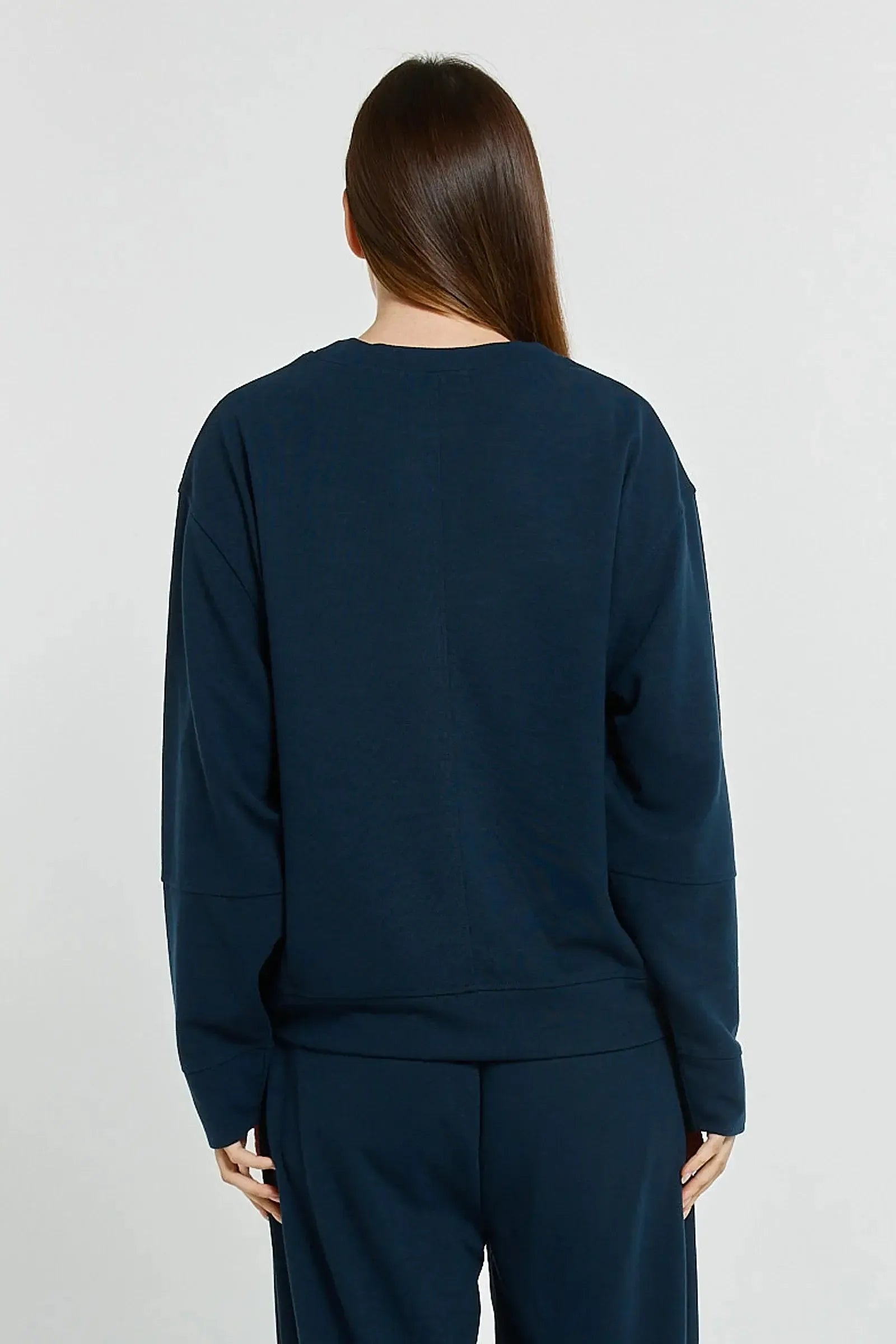 Elona Top - Navy-Tops-Betty Basics-The Bay Room