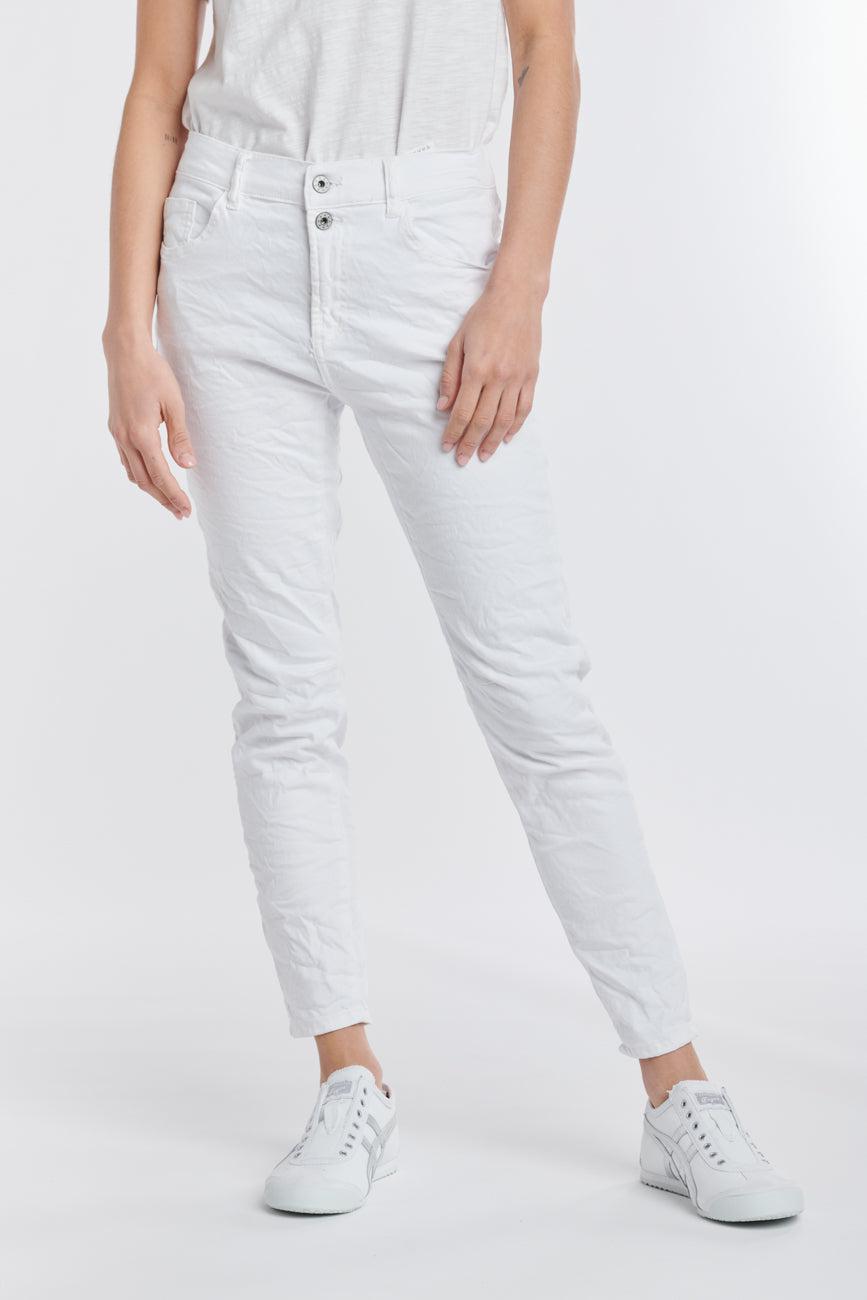 Emma Coloured Jean - White-Jeans-Italian Star-The Bay Room