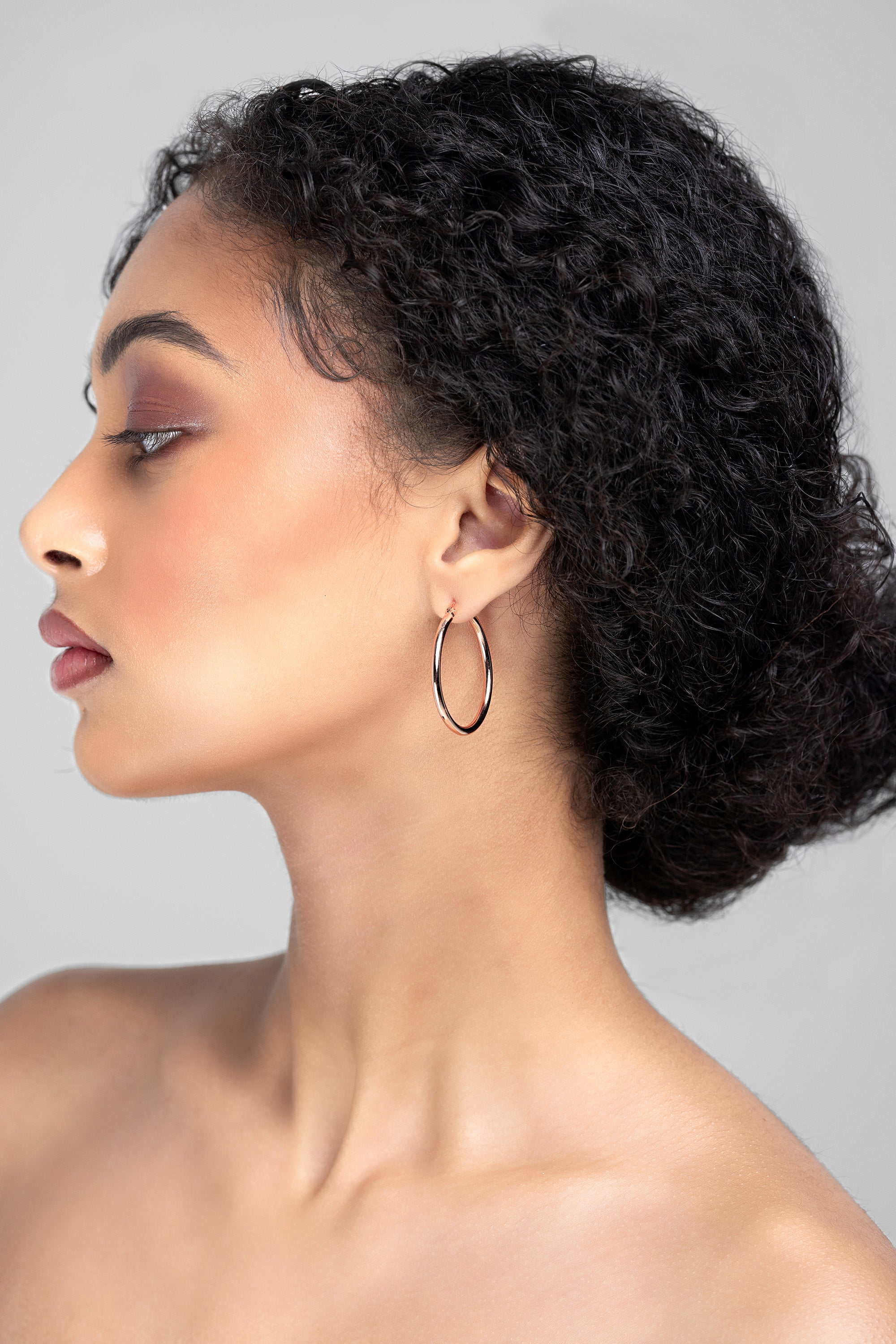 Erika Silver Hoop Earring-Jewellery-Liberte-The Bay Room