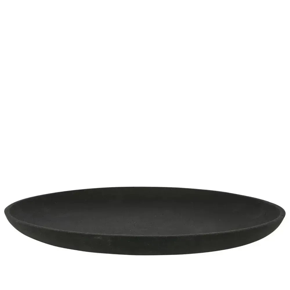 Esher Platter Large Black-Decor Items-Florabelle-The Bay Room