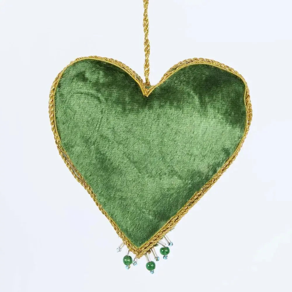 Evergreen Heart Tree Decoration-Christmas-Vixen & Velvet-The Bay Room