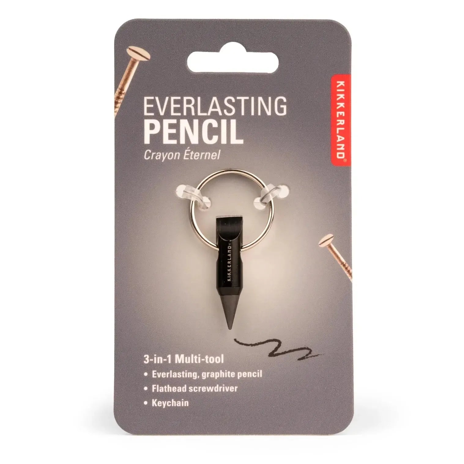 Everlasting Pencil Keychain-Fun & Games-Kikkerland-The Bay Room
