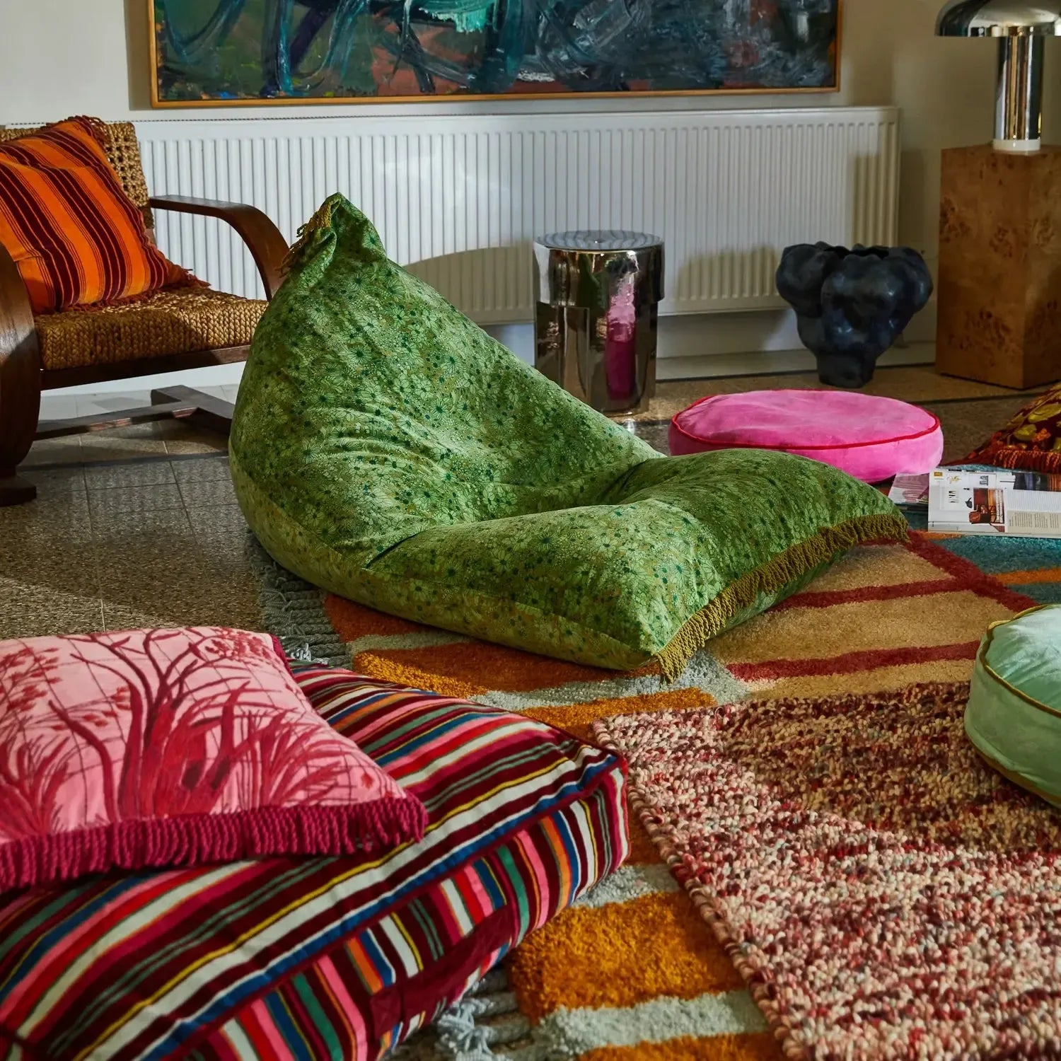 Evette Bean Bag-Soft Furnishings-Sage & Clare-The Bay Room