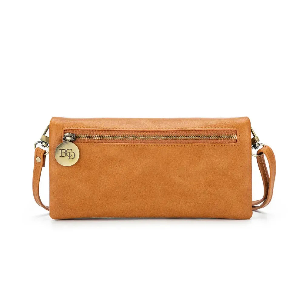 Evie Tan Wallet-Bags & Clutches-Black Caviar Designs-The Bay Room