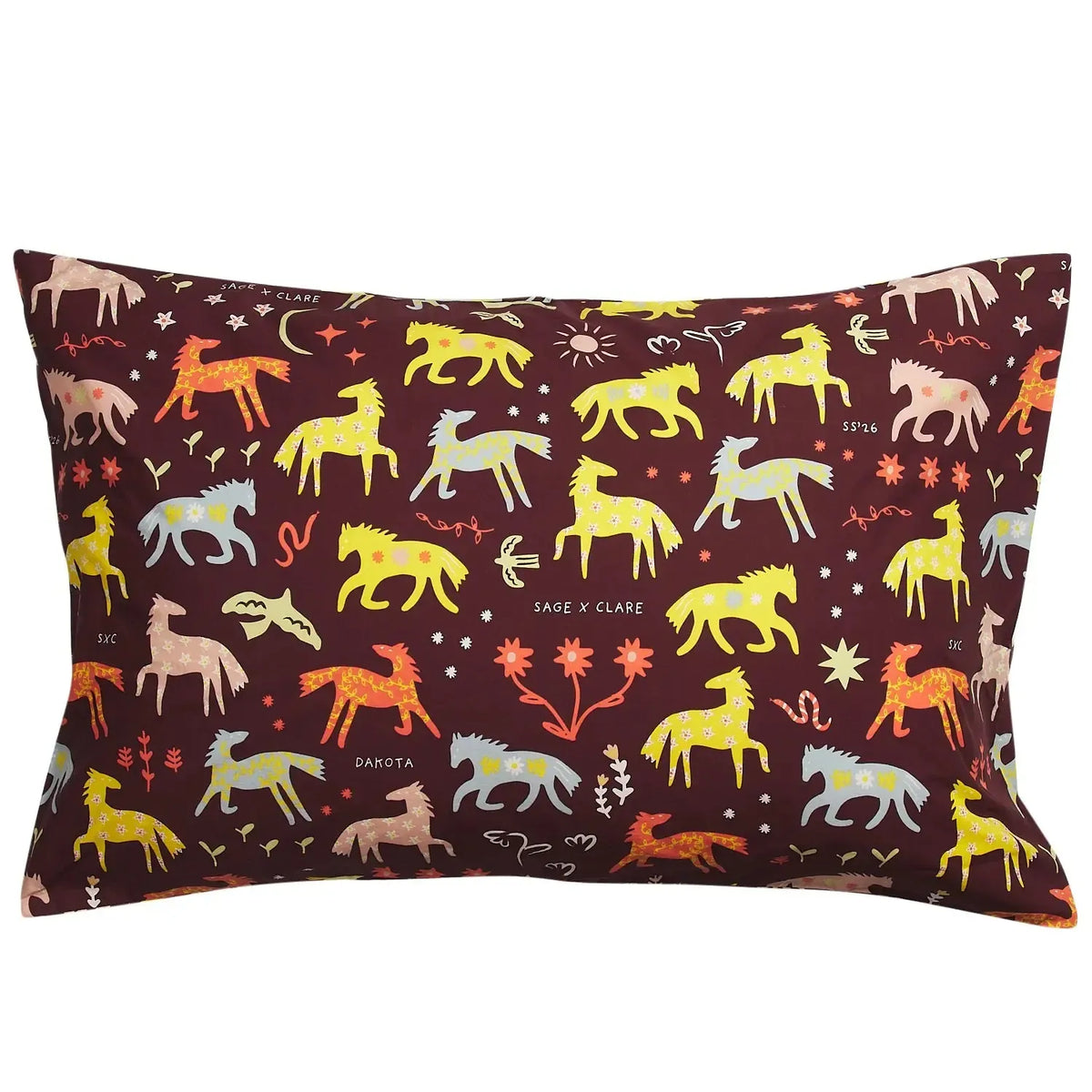 Ezra Cotton Pillowcase Set-Soft Furnishings-Sage & Clare-The Bay Room