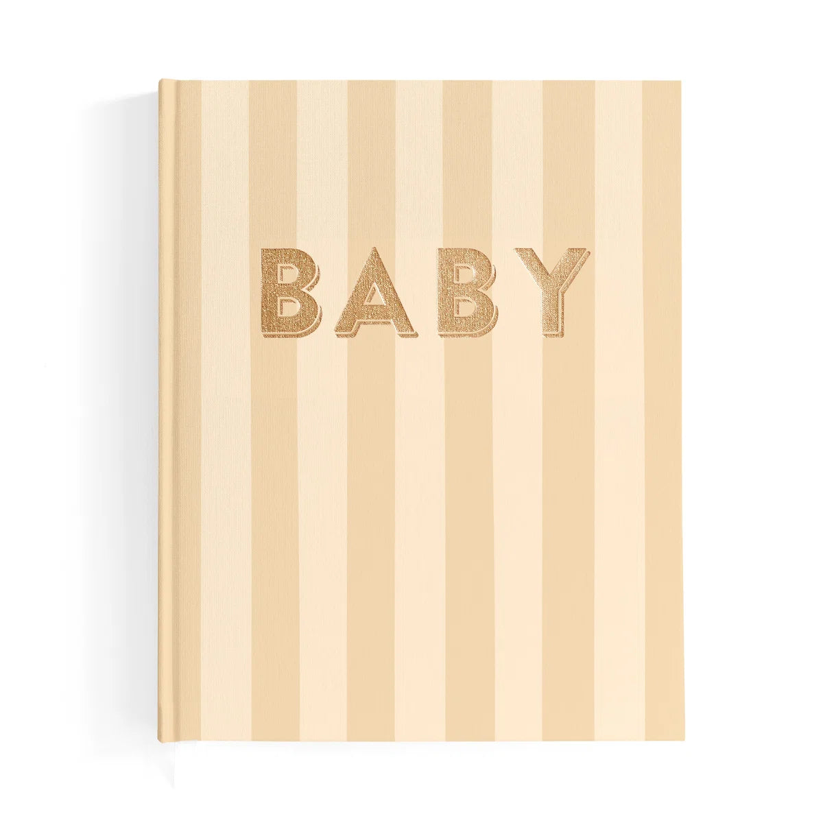 Baby Book Coffee Stripe - 3rd Edition