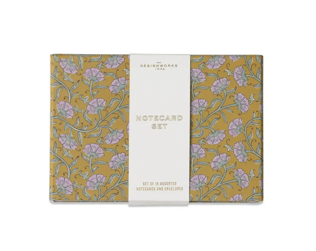 FSC Mix Credit Vintage Floral - Set of 16 Assorted-Cards & Wrap-Designworks Collective-The Bay Room