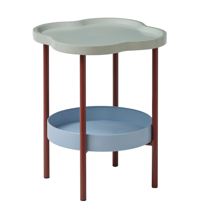Illinois Metal/Wood Side Table 46x51cm