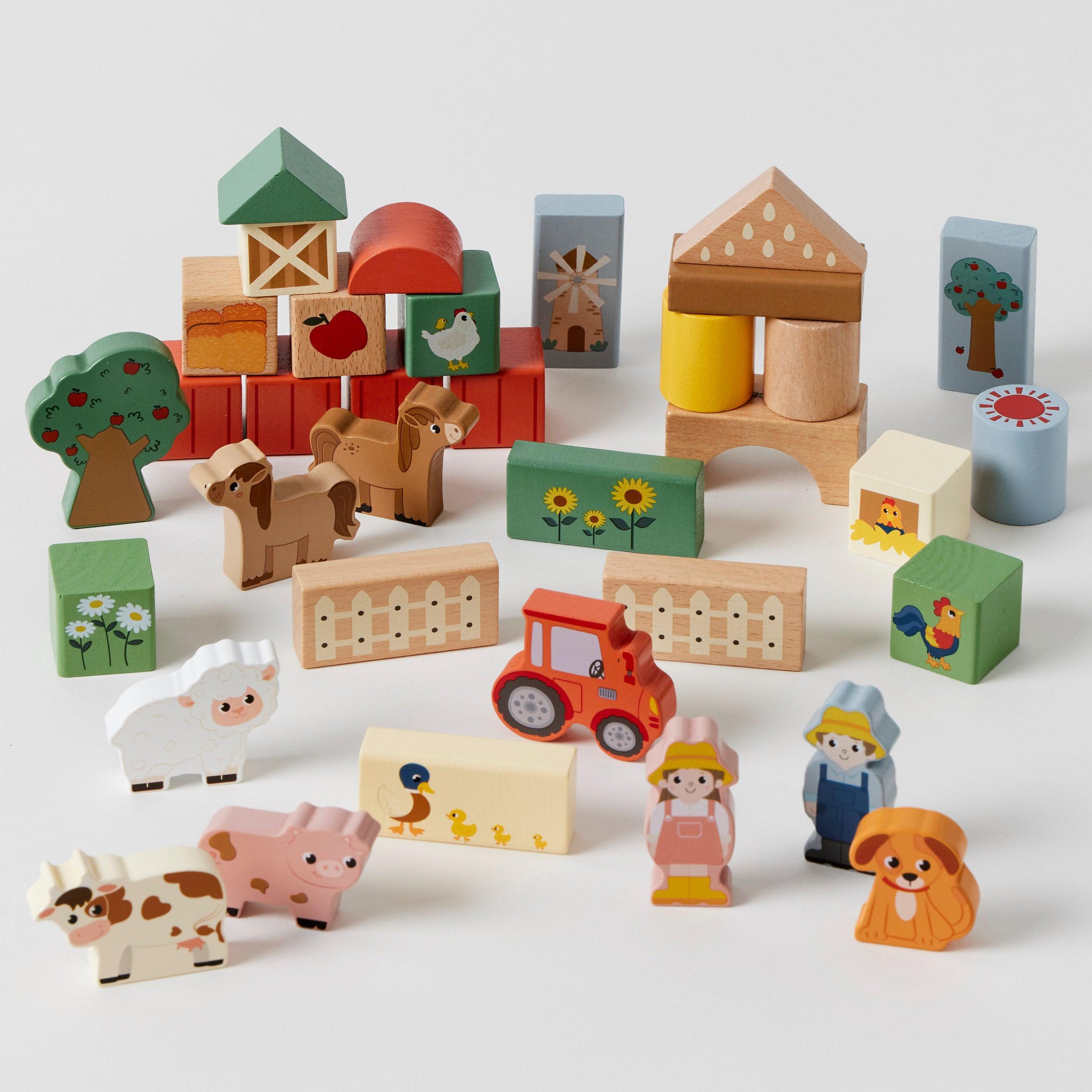 Farm Fun Blocks-Toys-Pilbeam Living-The Bay Room