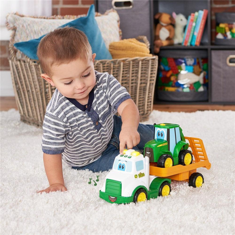 Farmin' Friends Hauling Set (Lights & Sounds)-Toys-John Deere-The Bay Room