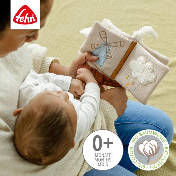 FehnNATUR Soft Book Sheep-Toys-Pilbeam Living-The Bay Room