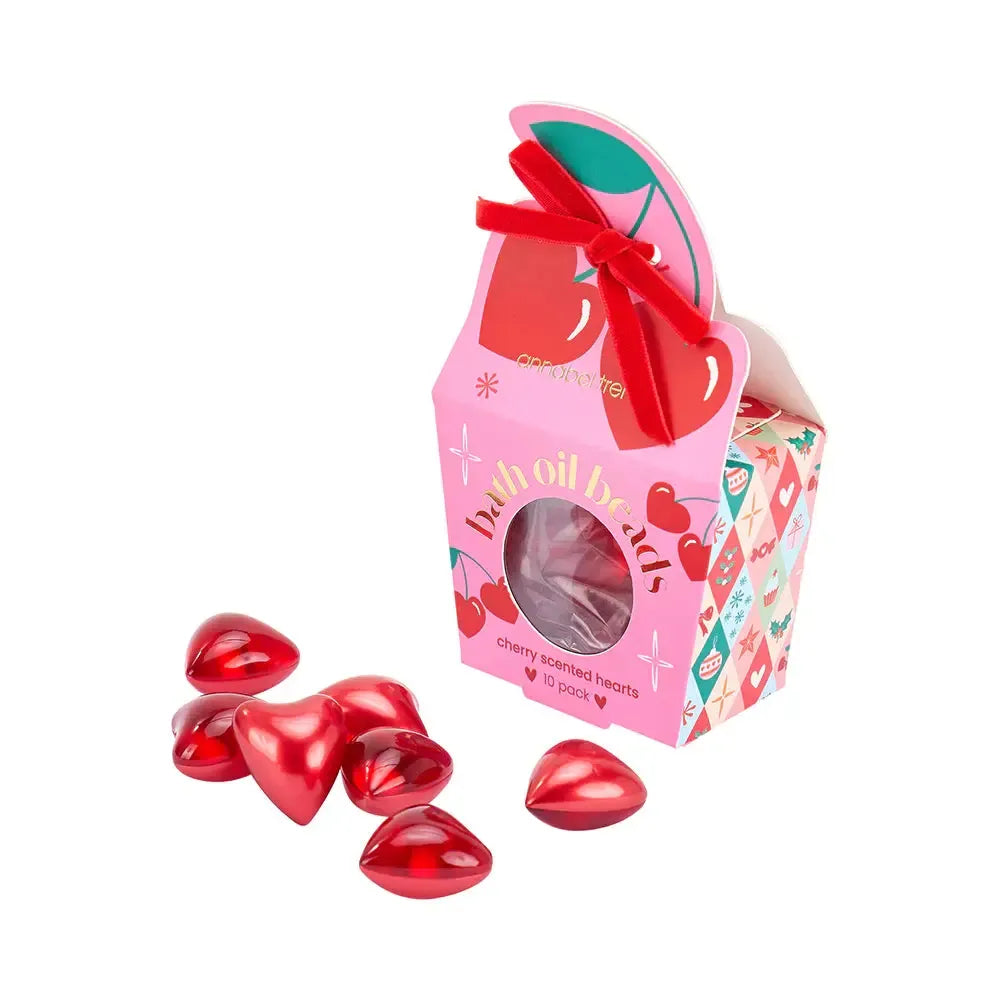 Festive - Bath Oil Beads - Cherry 10pc-Christmas-Annabel Trends-The Bay Room