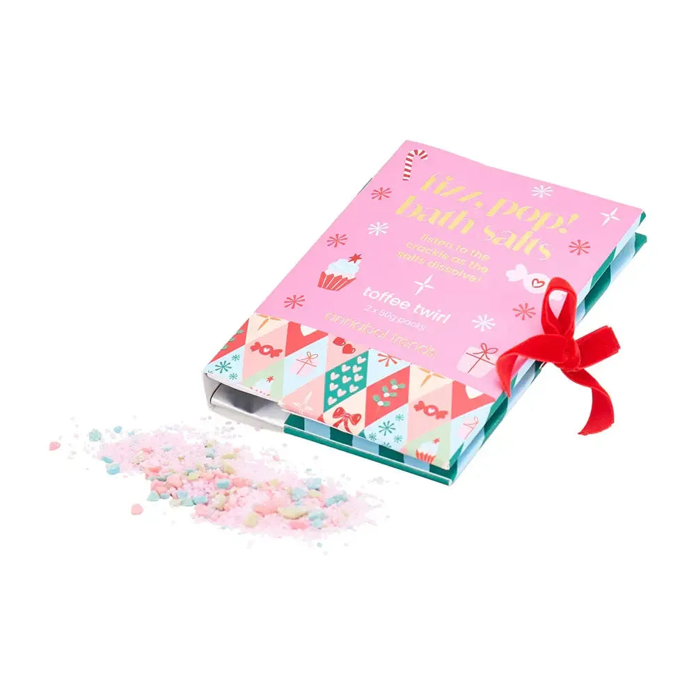 Festive - Fizz Pop Bath Salts 2pc-Christmas-Annabel Trends-The Bay Room
