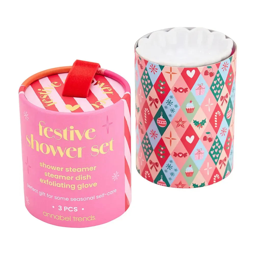 Festive - Shower Gift Set 3pc-Christmas-Annabel Trends-The Bay Room