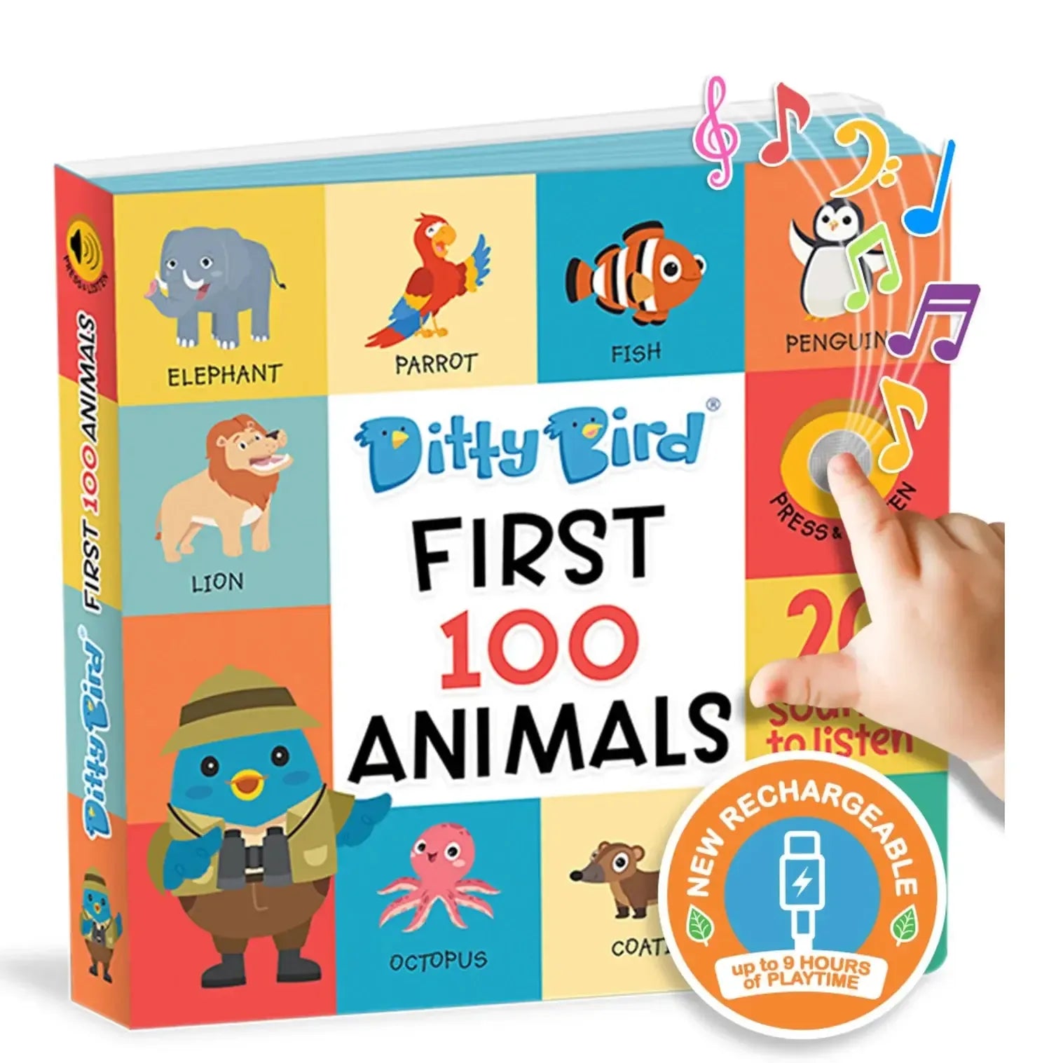 First 100 Animals-Nursery & Nurture-Ditty Bird-The Bay Room
