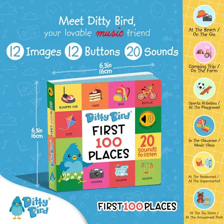 First 100 Places-Nursery & Nurture-Ditty Bird-The Bay Room