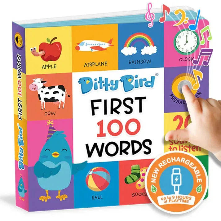 First 100 Words-Nursery & Nurture-Ditty Bird-The Bay Room
