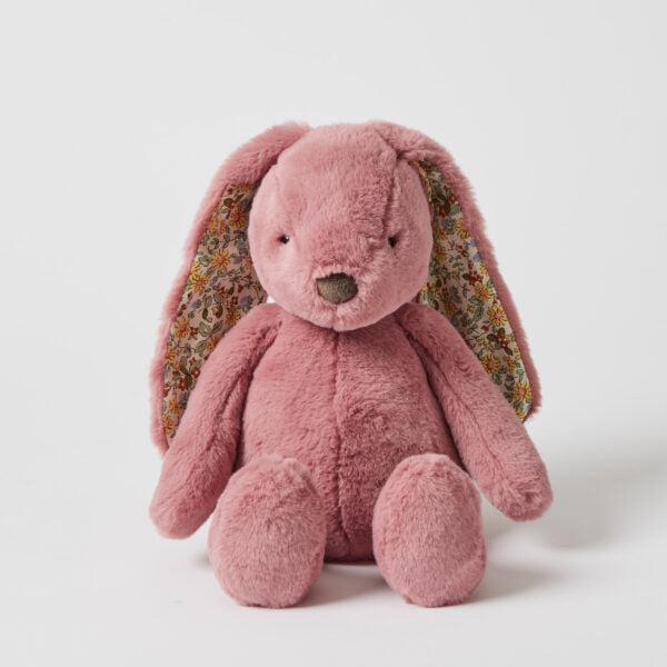 Floral Raspberry Bunny Medium-Toys-Pilbeam Living-The Bay Room