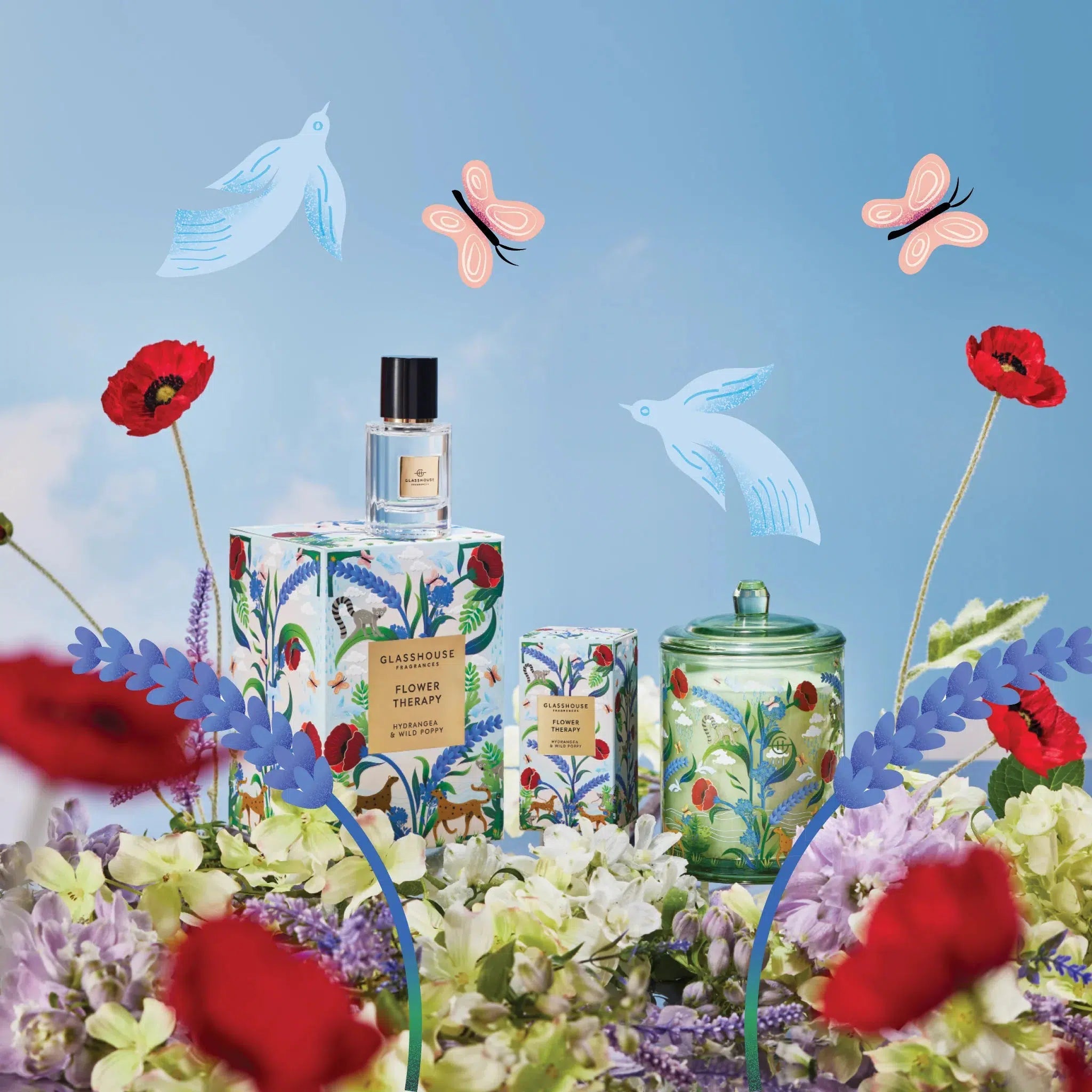 Flower Therapy 30mL Eau de Parfum-Candles & Fragrances-Glasshouse-The Bay Room