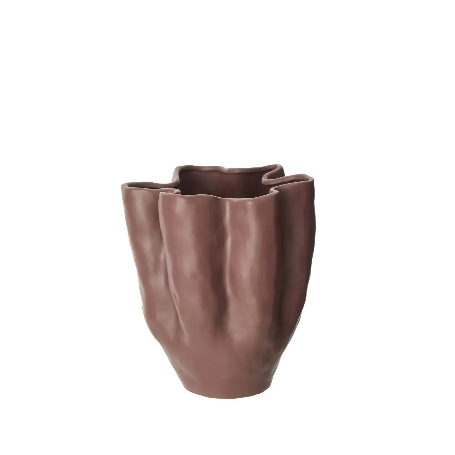 Fluid Vase 23x23x27cm-Pots, Planters & Vases-Amalfi-The Bay Room