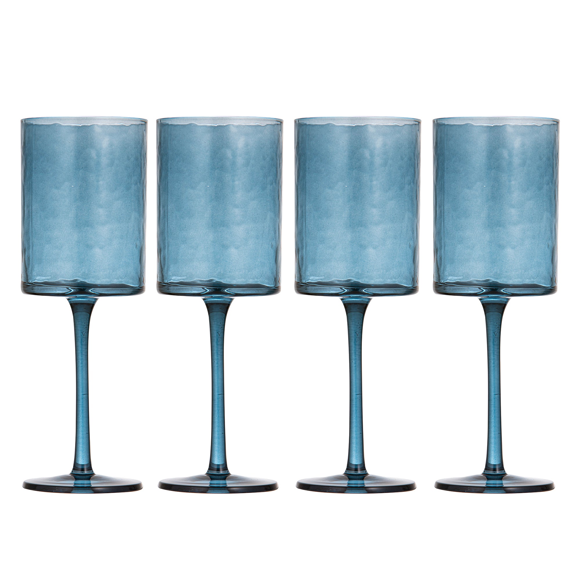 Flynn Blue 4pk Wine Glass-Dining & Entertaining-Ladelle-The Bay Room