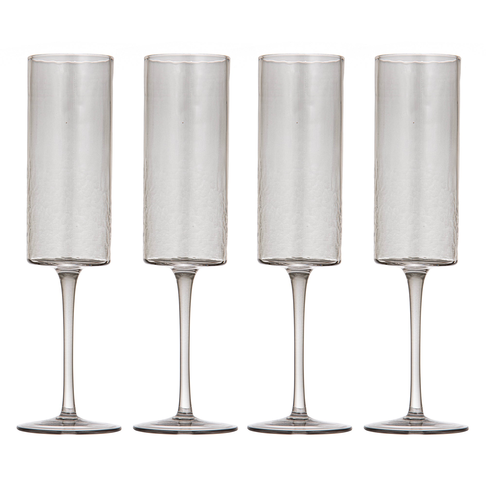 Flynn Charcoal 4pk Champagne Glass-Dining & Entertaining-Ladelle-The Bay Room
