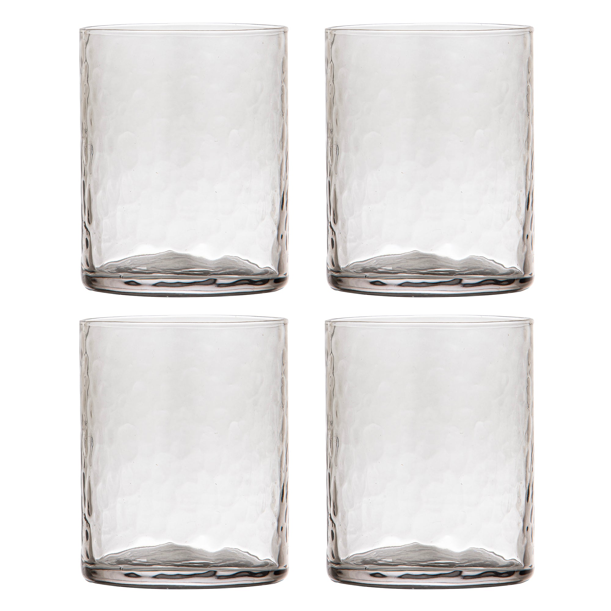 Flynn Charcoal 4pk Glass Tumbler-Dining & Entertaining-Ladelle-The Bay Room