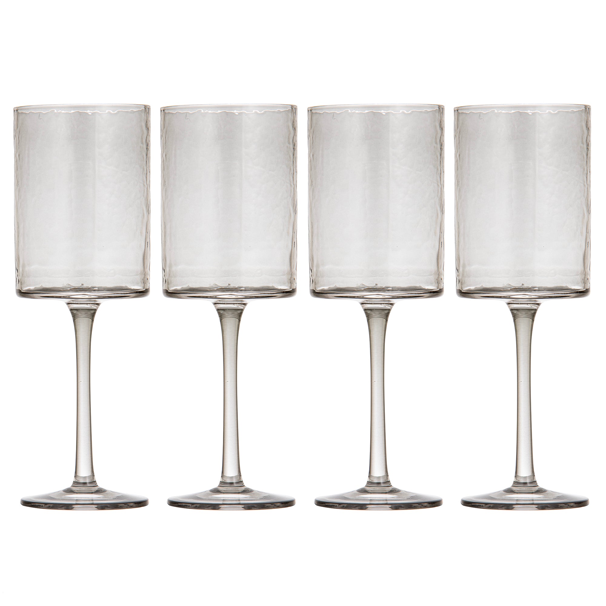Flynn Charcoal 4pk Wine Glass-Dining & Entertaining-Ladelle-The Bay Room