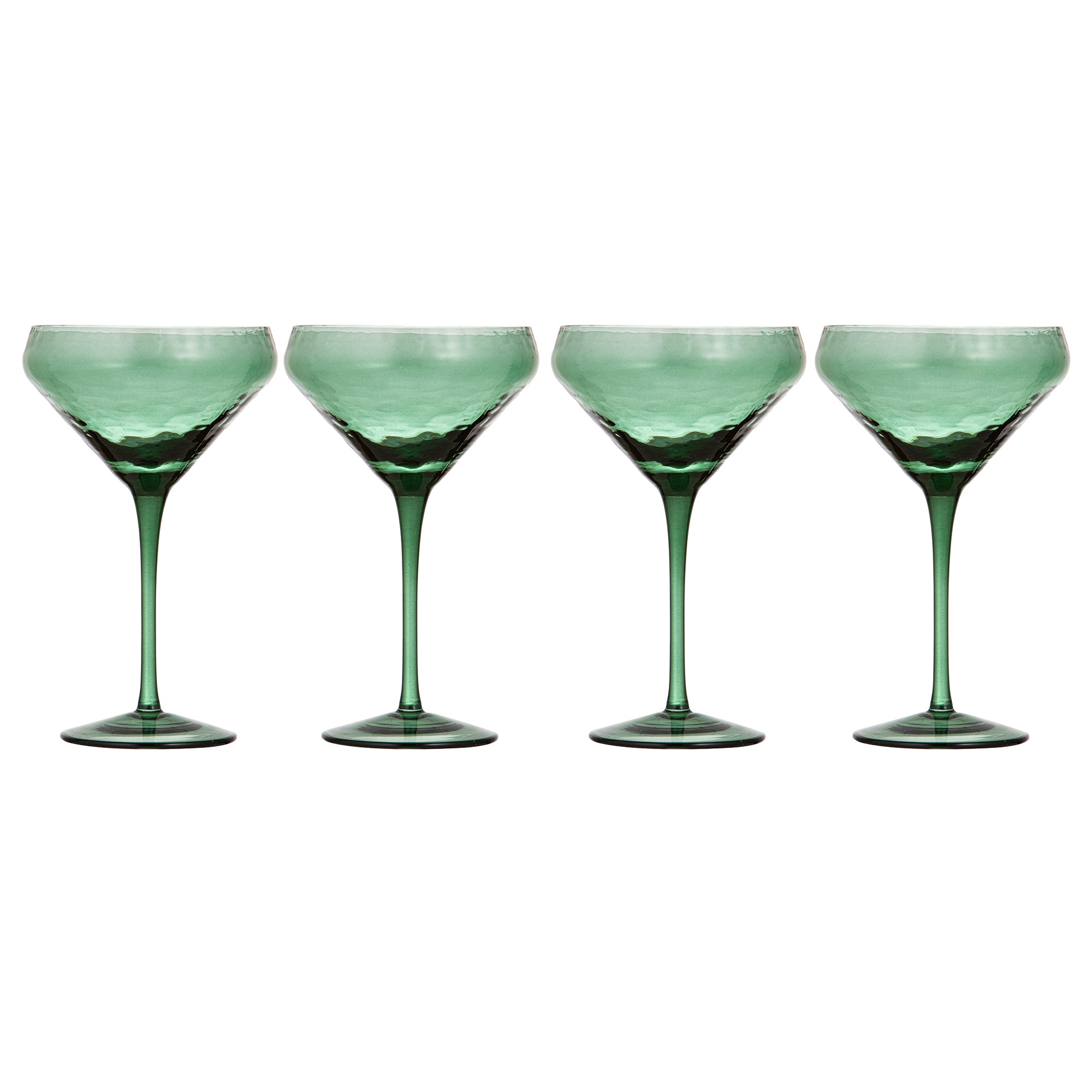 Flynn Green 4pk Coupe Glass-Dining & Entertaining-Ladelle-The Bay Room