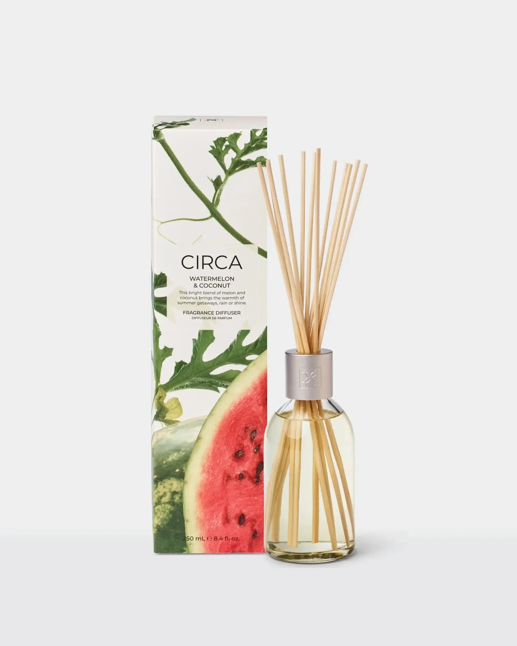 Fragrance Diffuser 250ml-Candles & Fragrances-Circa-Coconut & Watermelon-The Bay Room