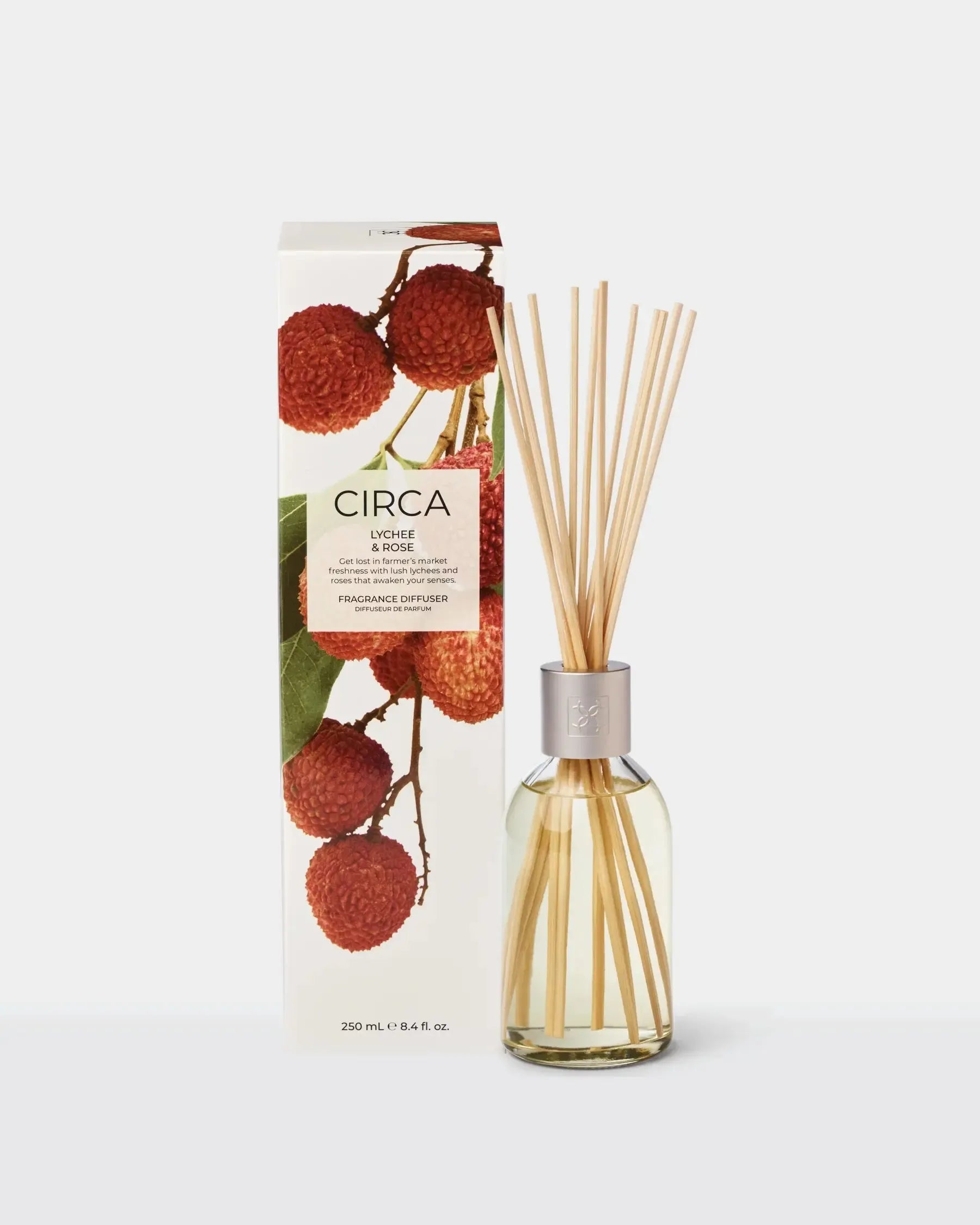Fragrance Diffuser 250ml-Candles & Fragrances-Circa-Lychee & Rose-The Bay Room