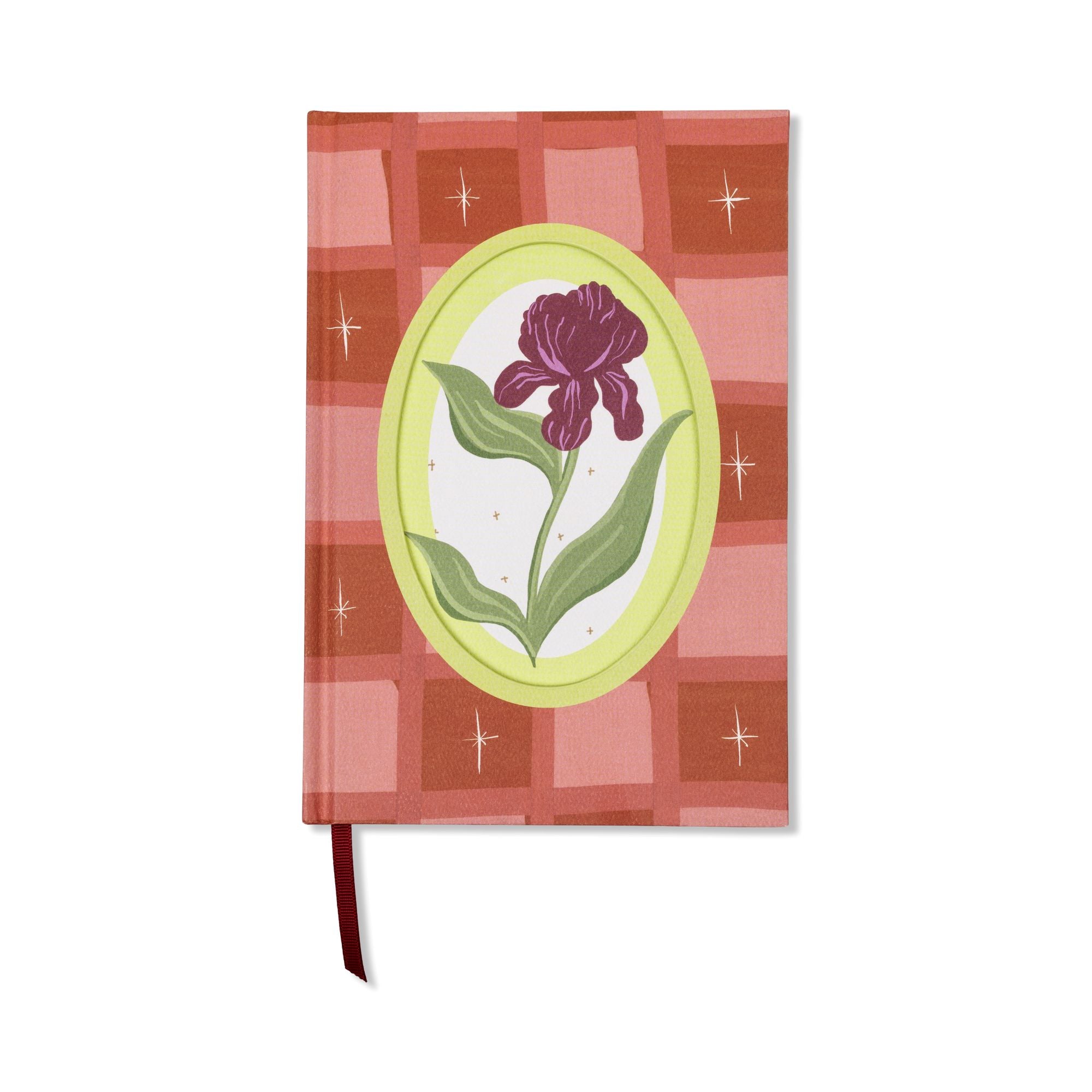 Framed Floral Journal - Iris-Journals, Books & Calendars-Designworks Collective-The Bay Room