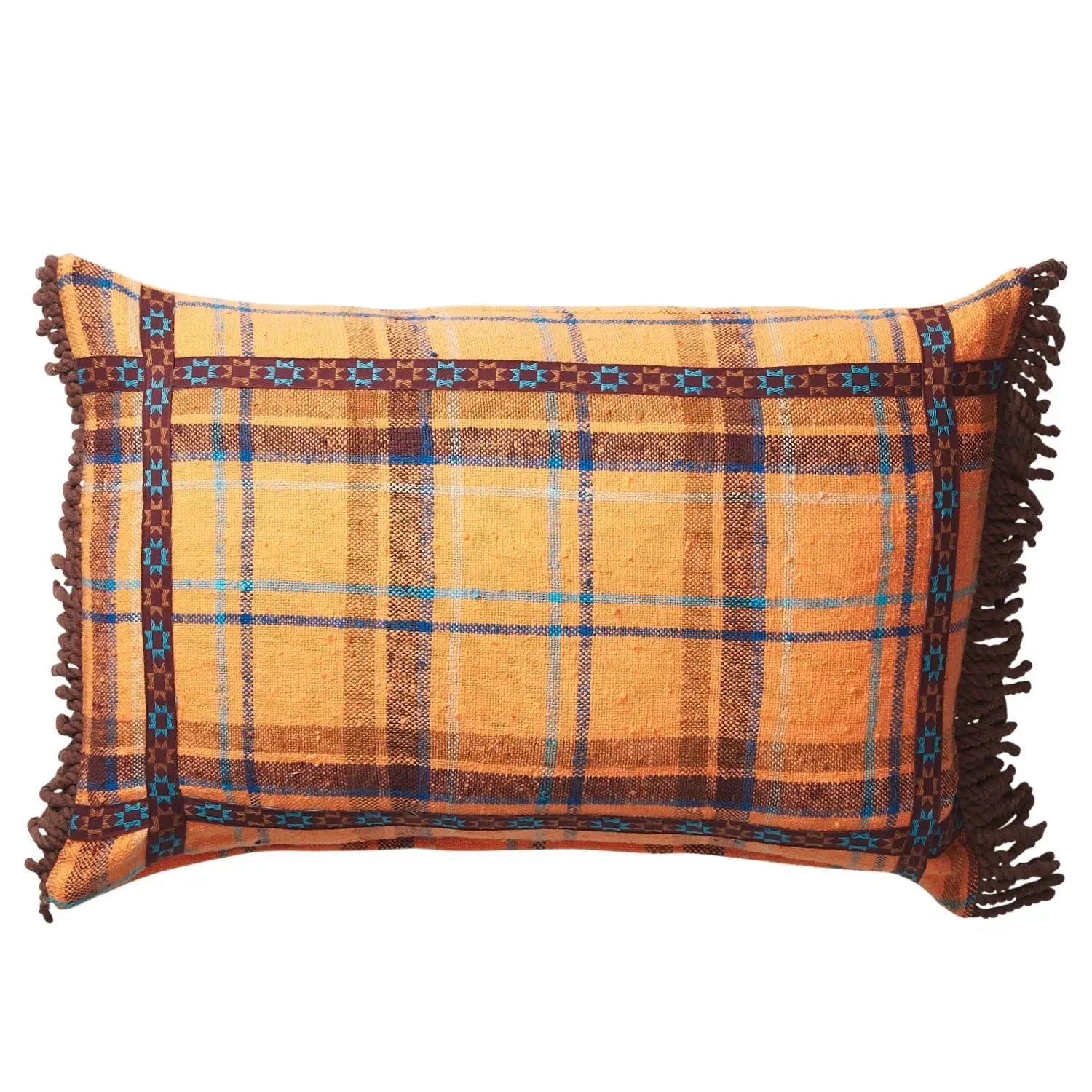Frances Woven Cushion - Citrine-Soft Furnishings-Sage & Clare-The Bay Room
