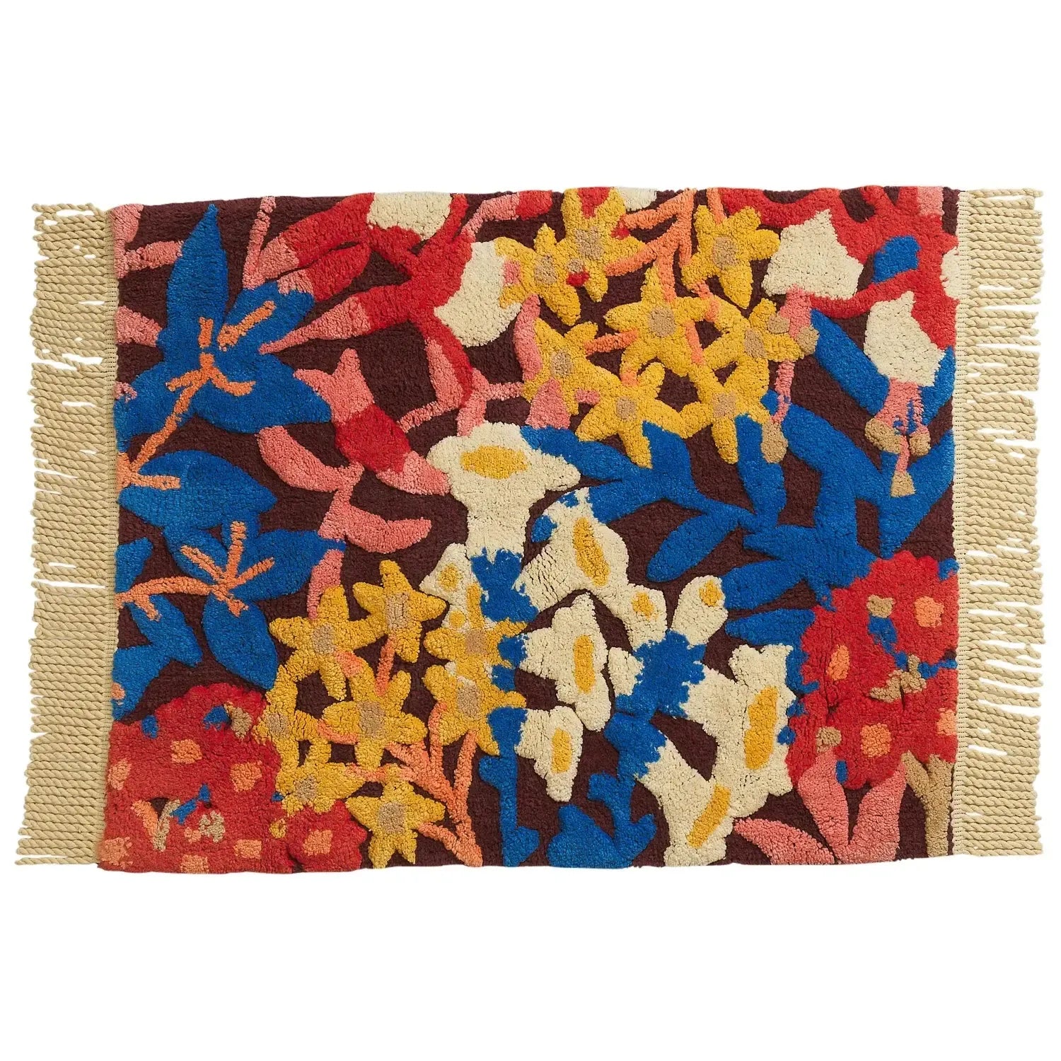 Francesca Bath Mat - Garnet-Soft Furnishings-Sage & Clare-The Bay Room
