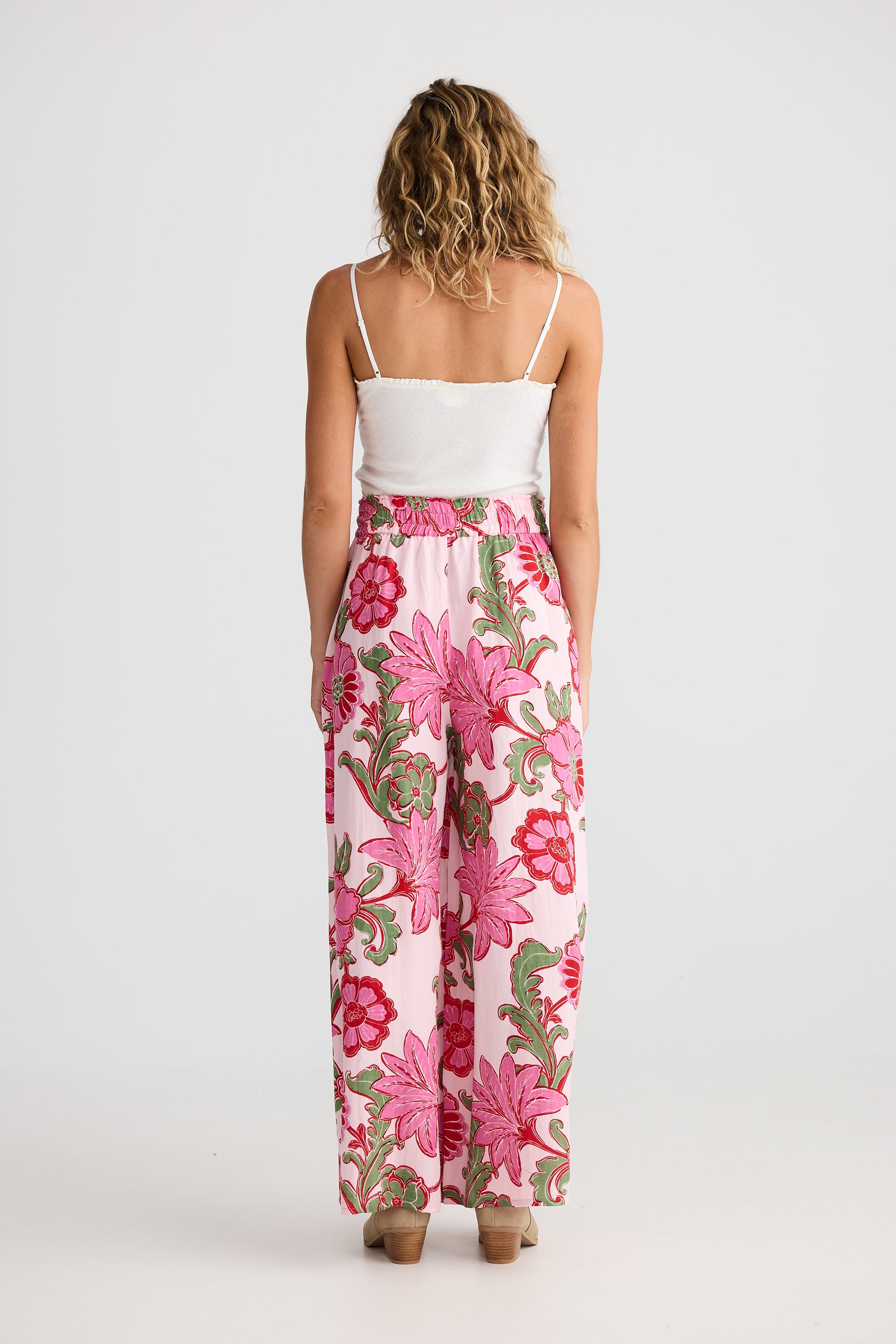 Freedom Pant - Pink Ibiza-Pants-Talisman-The Bay Room